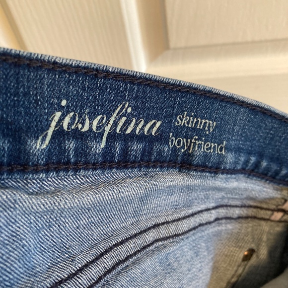 7 for All Mankind Josefina boyfriend skinny - Picture 2 of 5